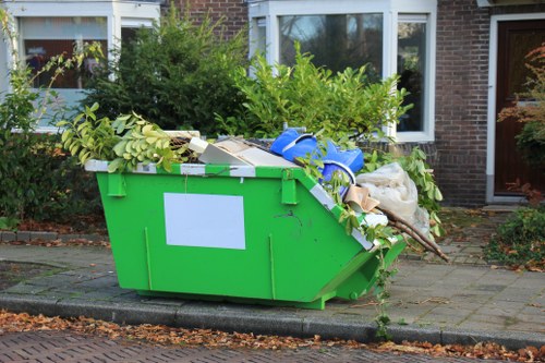 Organized space after clearance in Ealing home